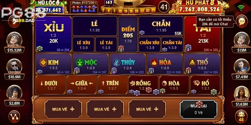Lý do xổ số PG88 hấp dẫn người chơi hiện nay